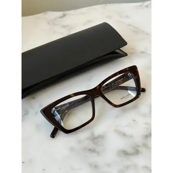 NEW Saint Laurent SL276 Mica Optical Frames in Brown - Picture 3 of 8
